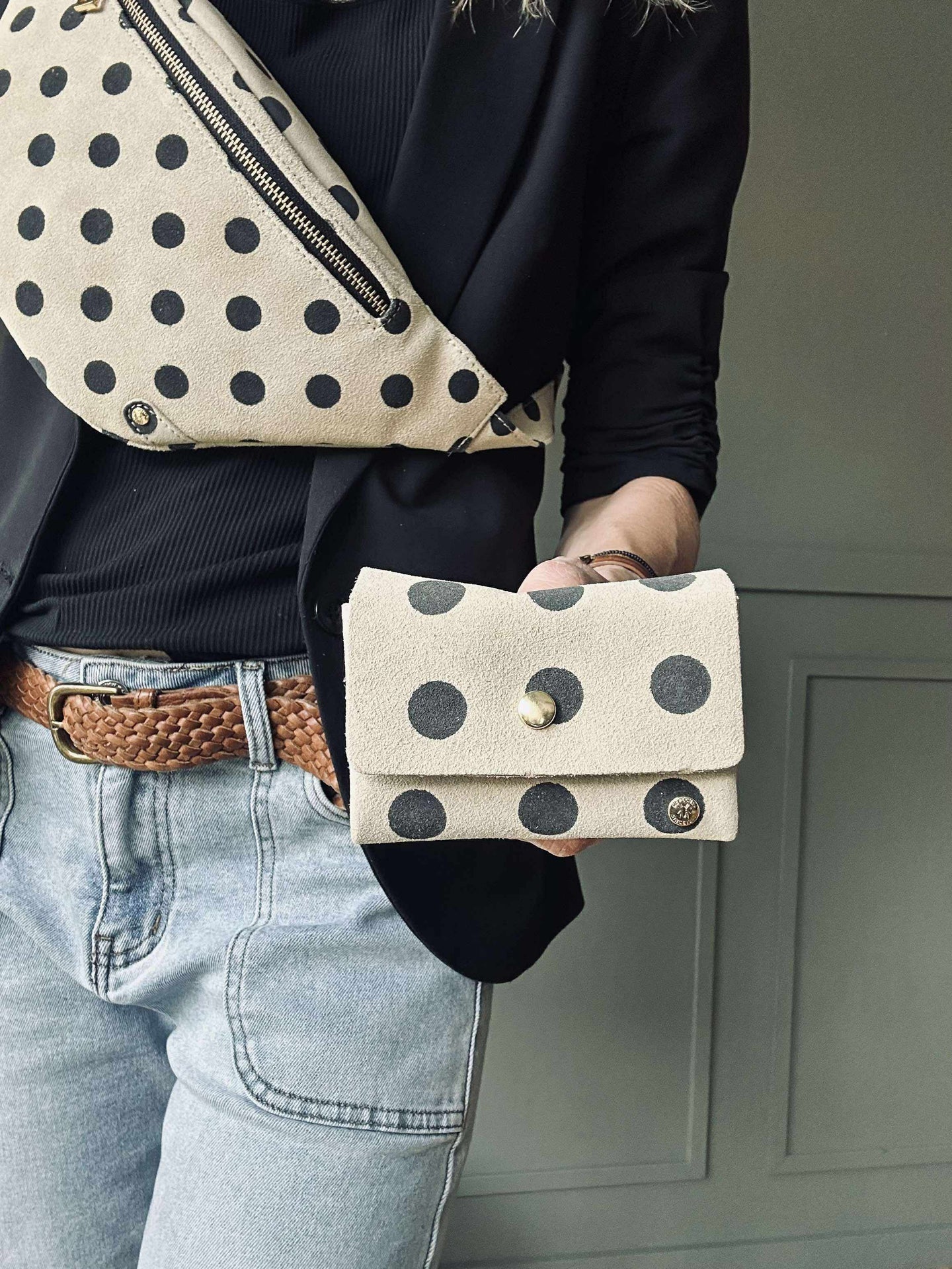 Plånbok Svarta prickar