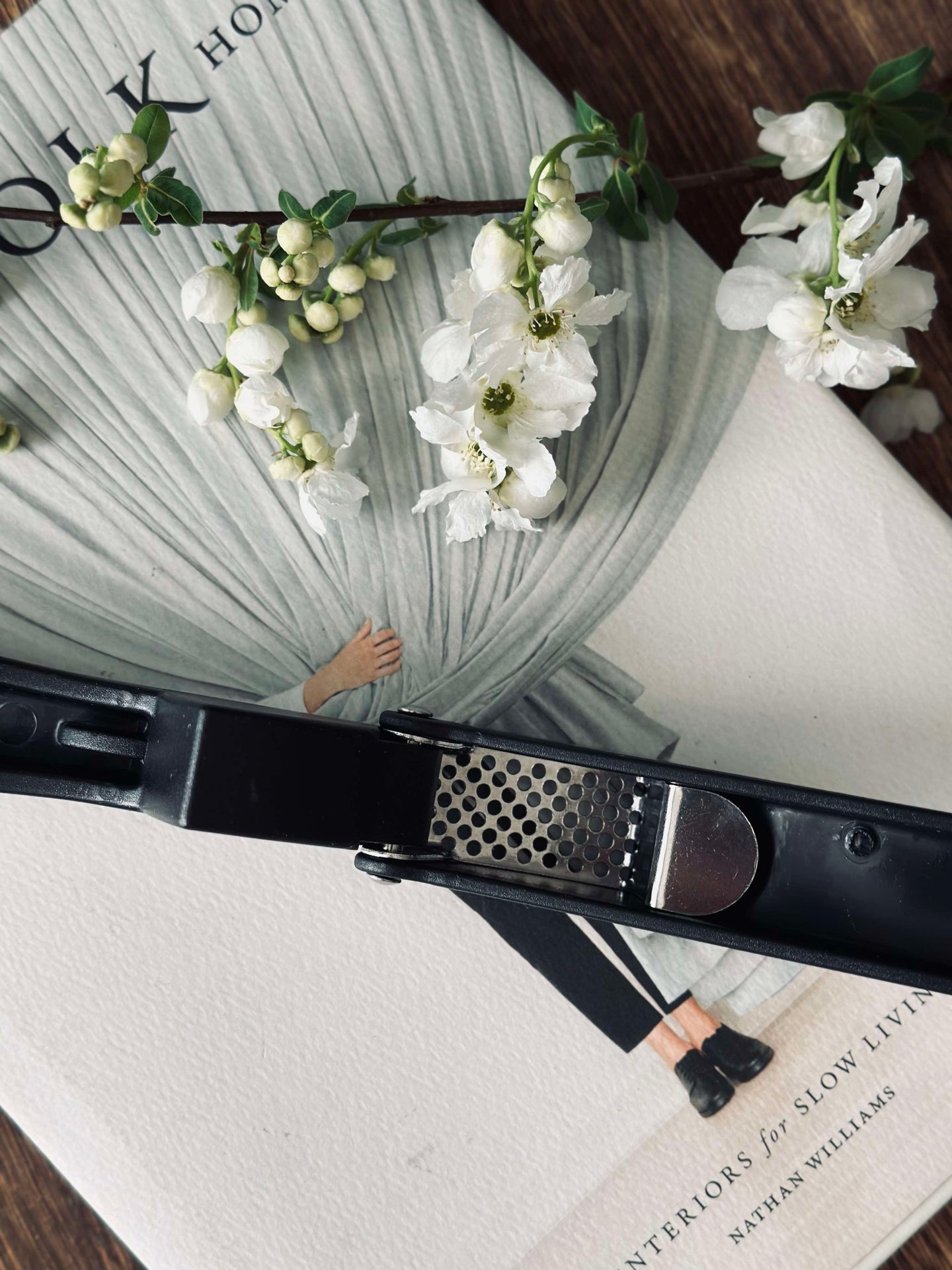 Vitlökspress - Svart