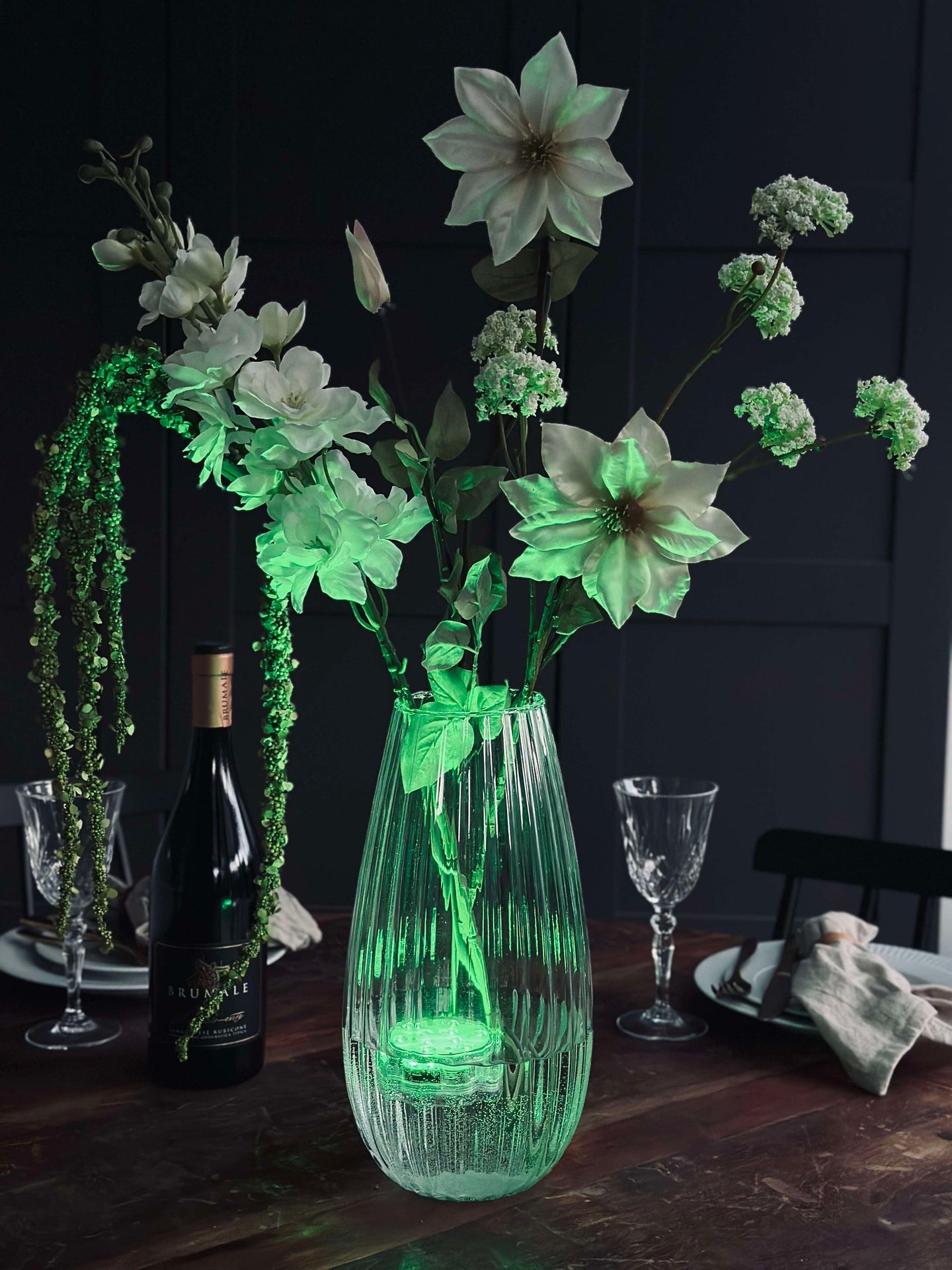 Vattentät undervattensbelysning