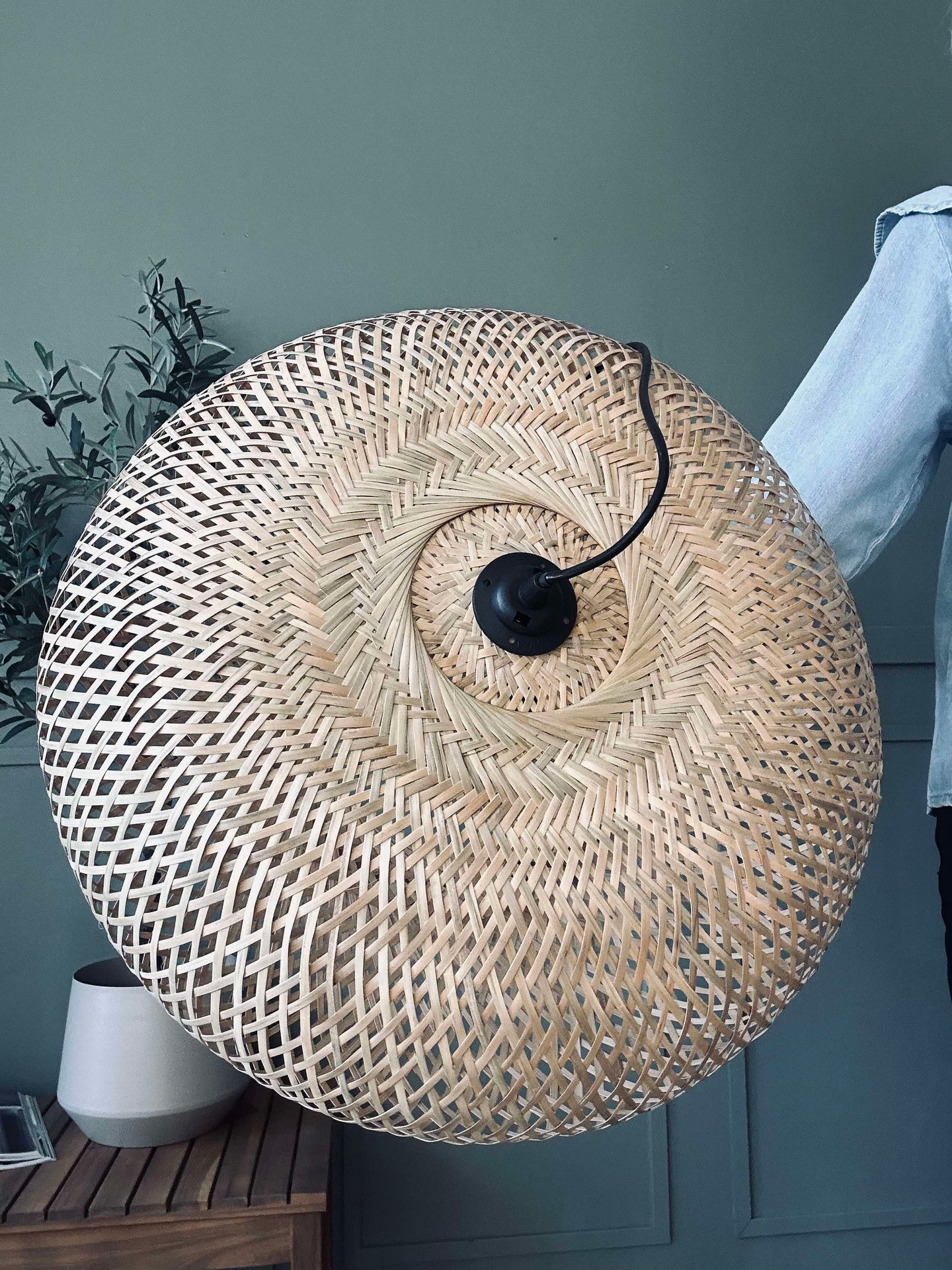 Lampa bambu - dia 38