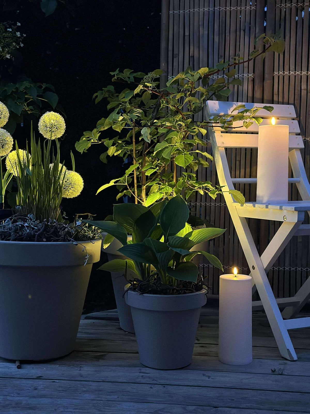 LED Utomhus XL Blockljus 30 cm