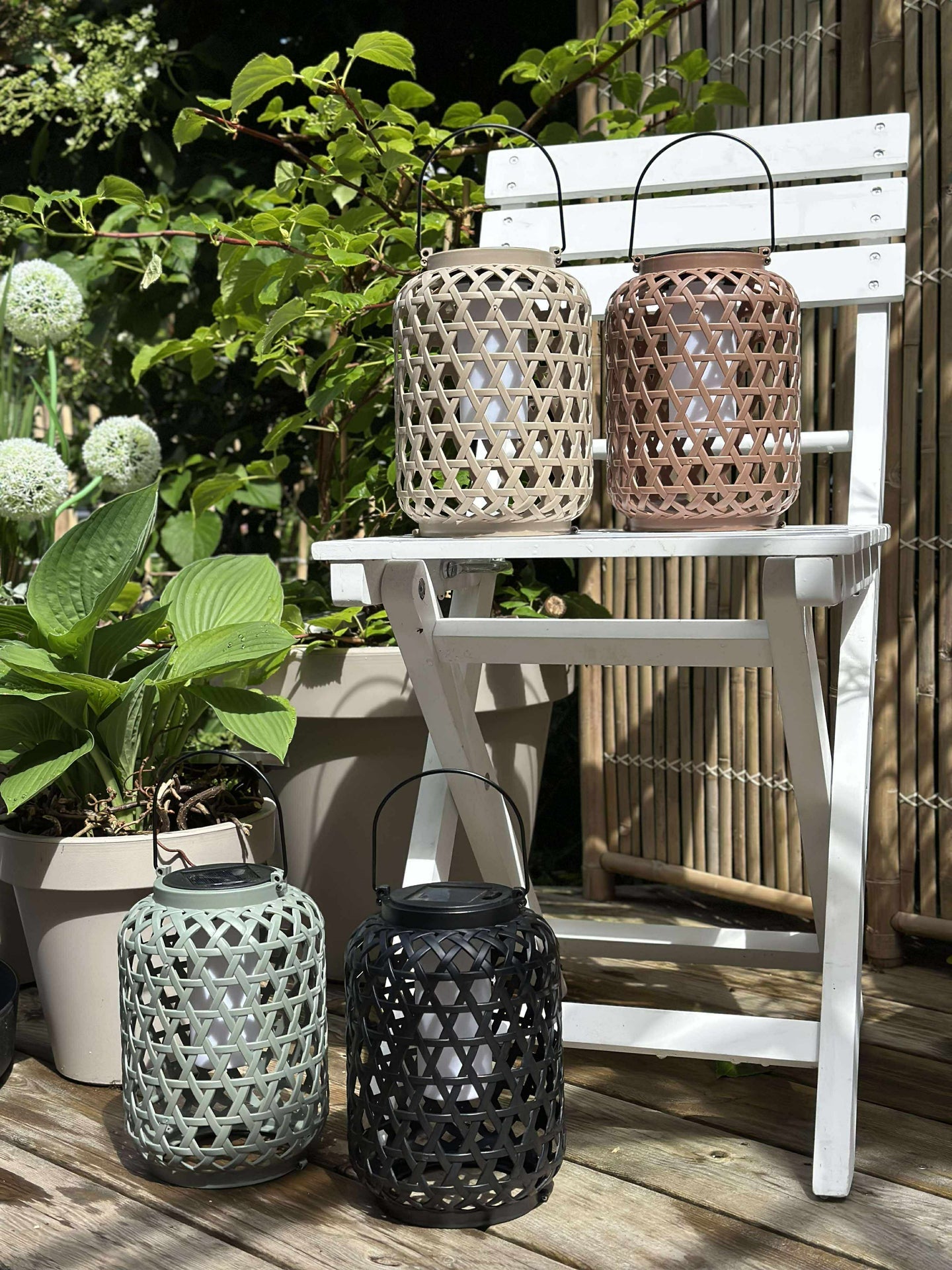 Lykta GINNY - Flera färgalternativ