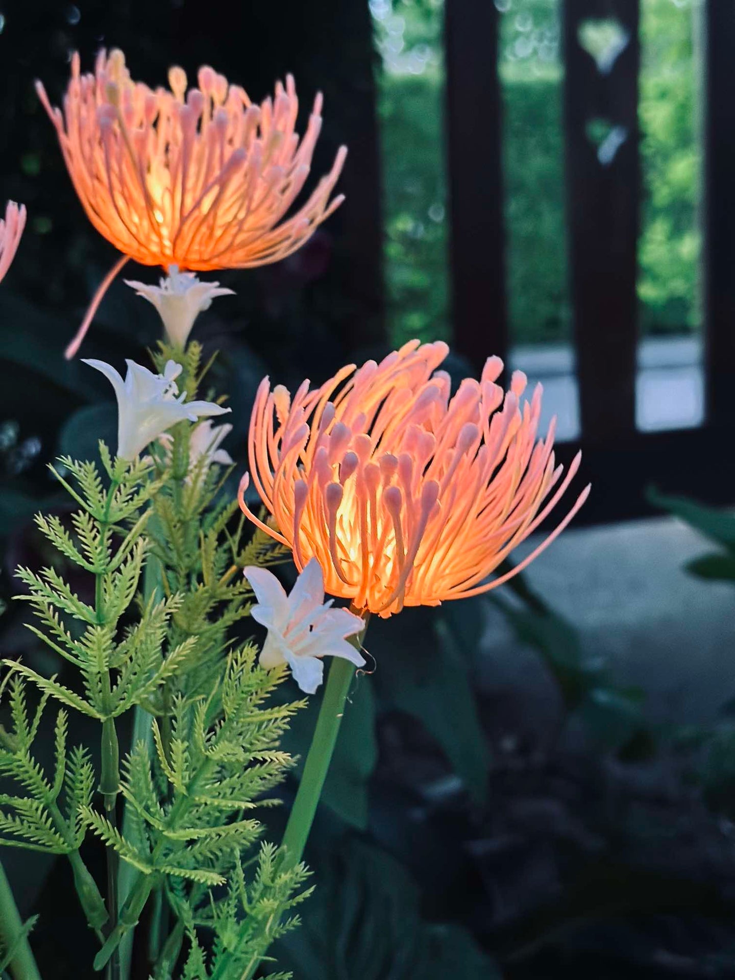 Solcellsblomma - Spindellilja ros