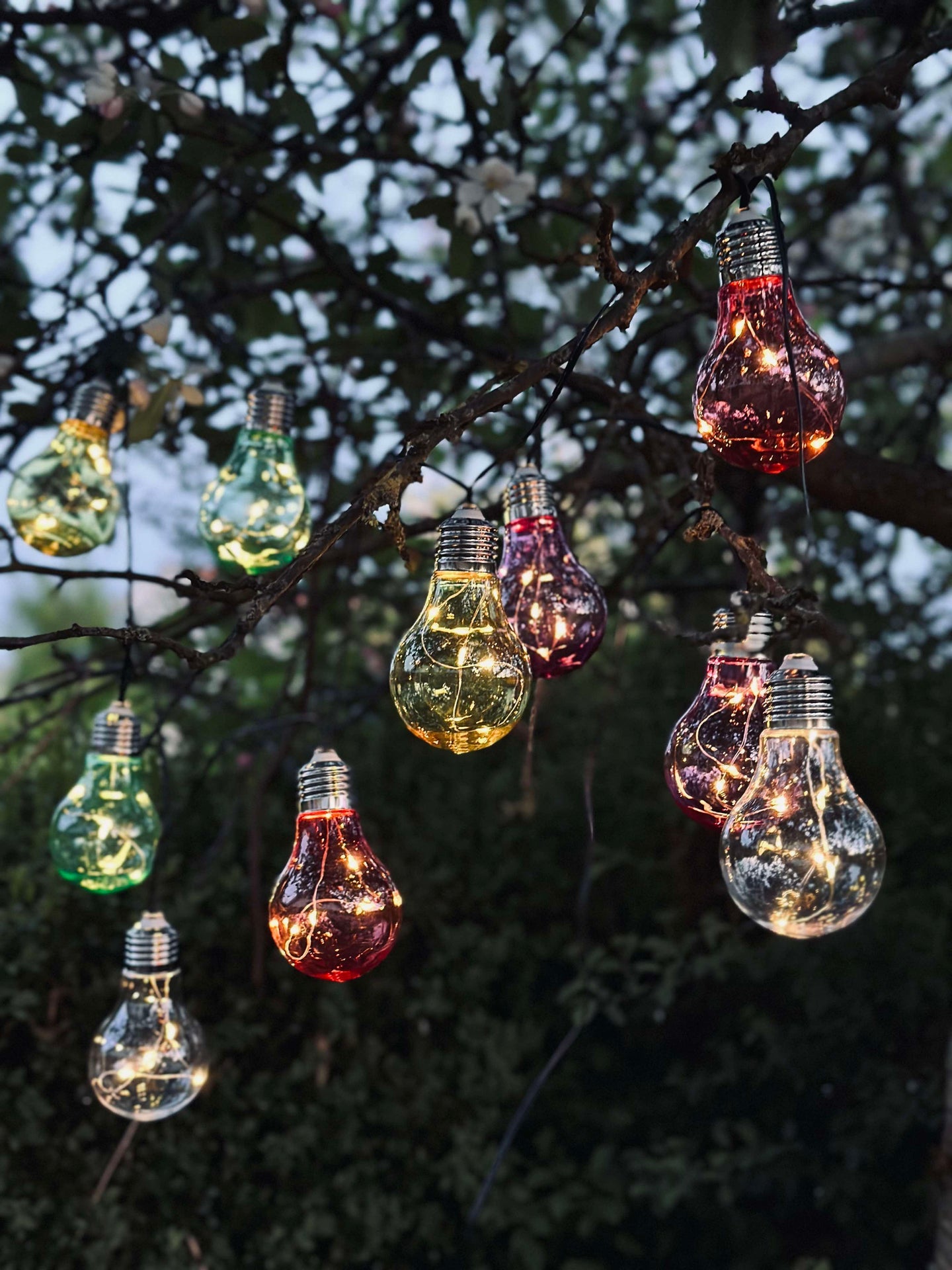 Ljusslinga COLOR med solceller