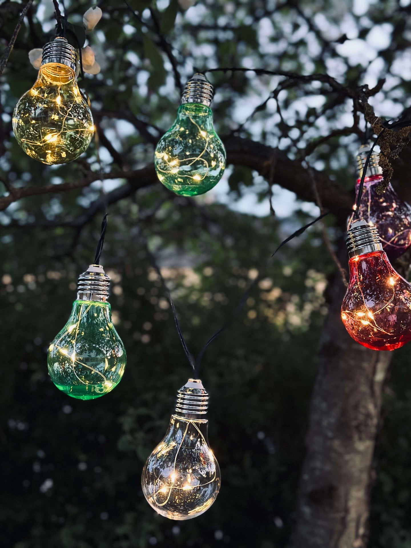 Ljusslinga COLOR med solceller