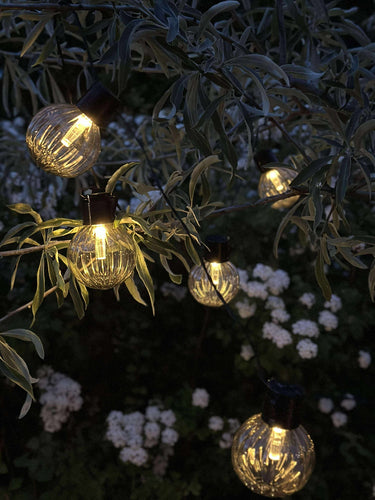 Ljusslinga NINNA med solceller