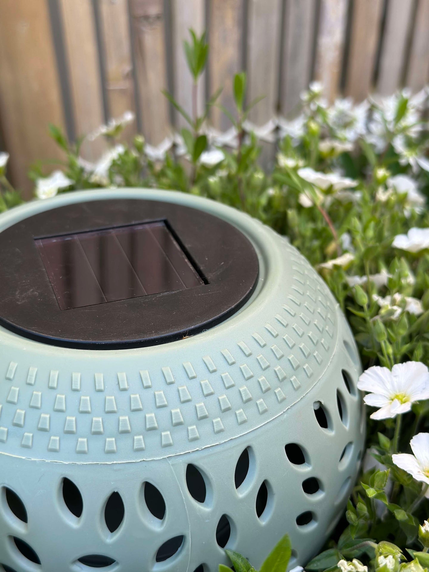 Lykta FIONA Solcell - Grön