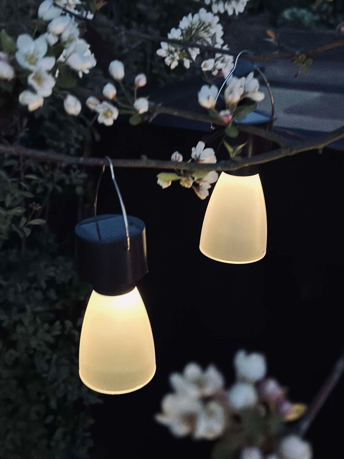 Mini-lampa med solceller