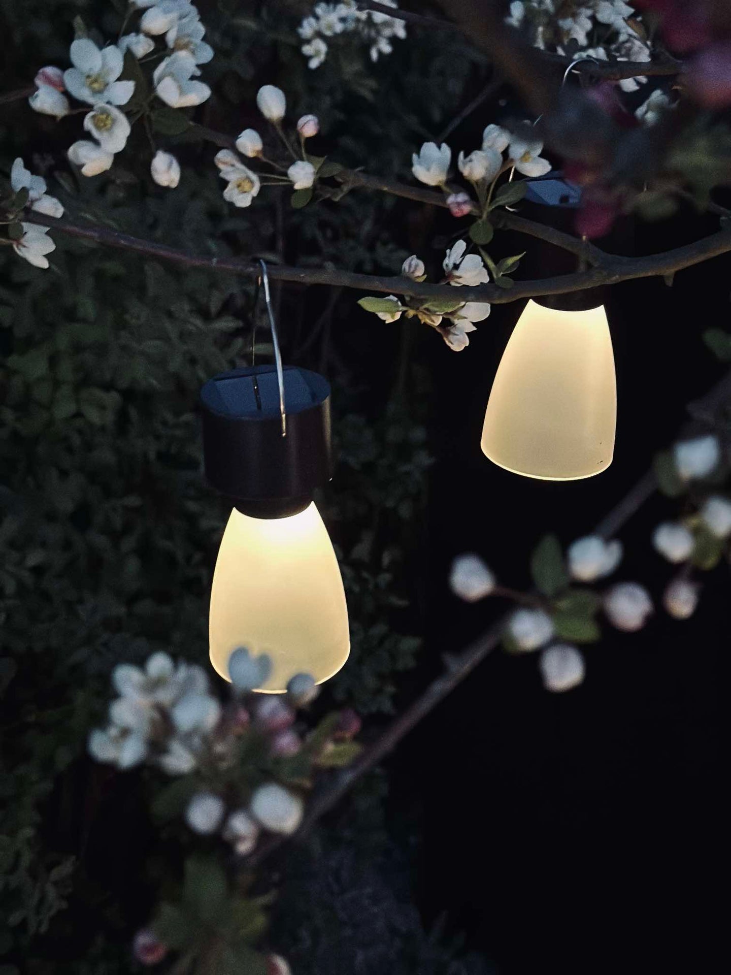 Mini-lampa med solceller