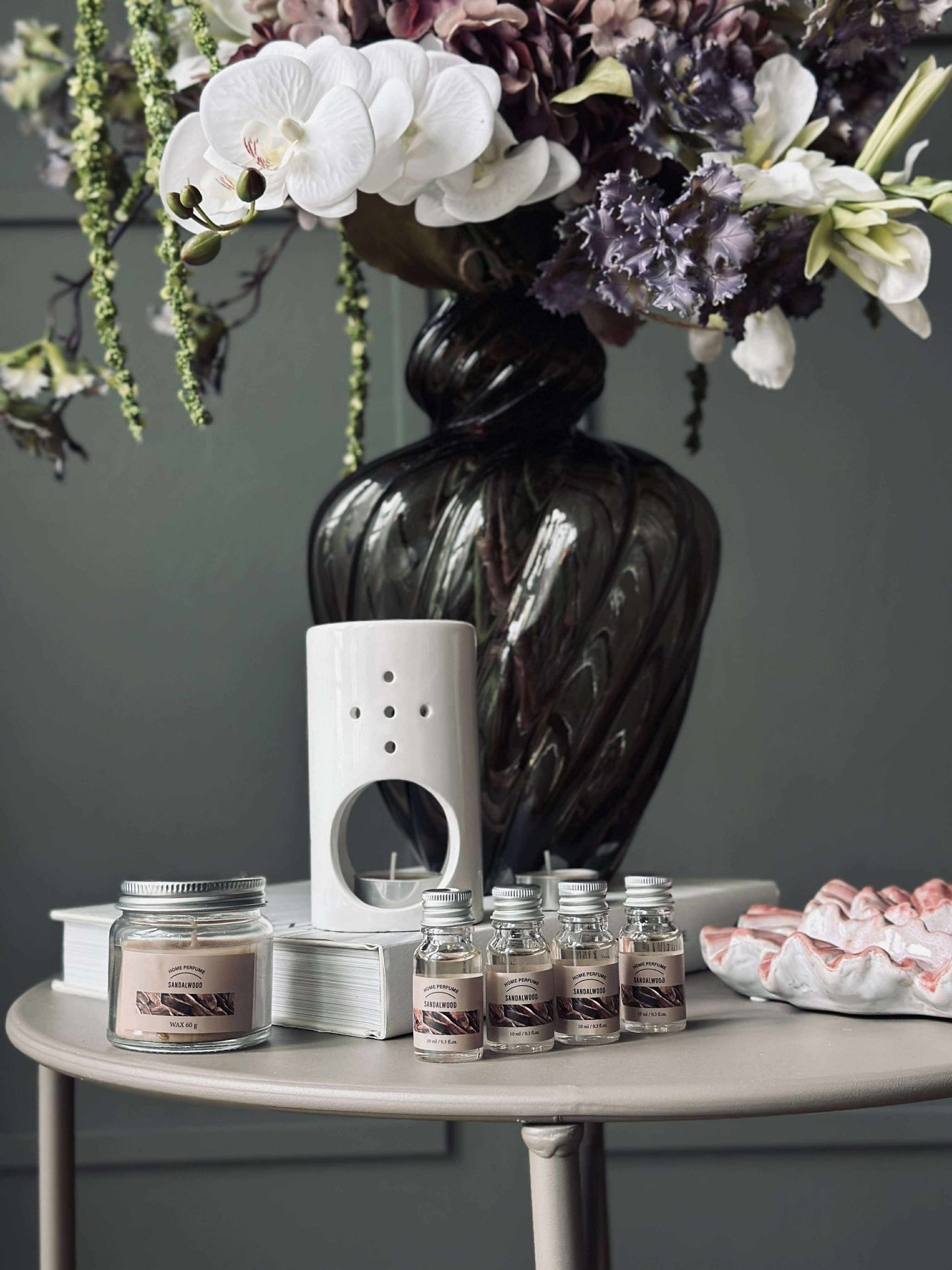 Aromaset - 8 delar Sandelträ