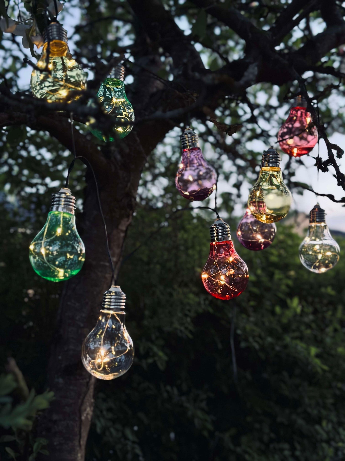 Ljusslinga COLOR med solceller