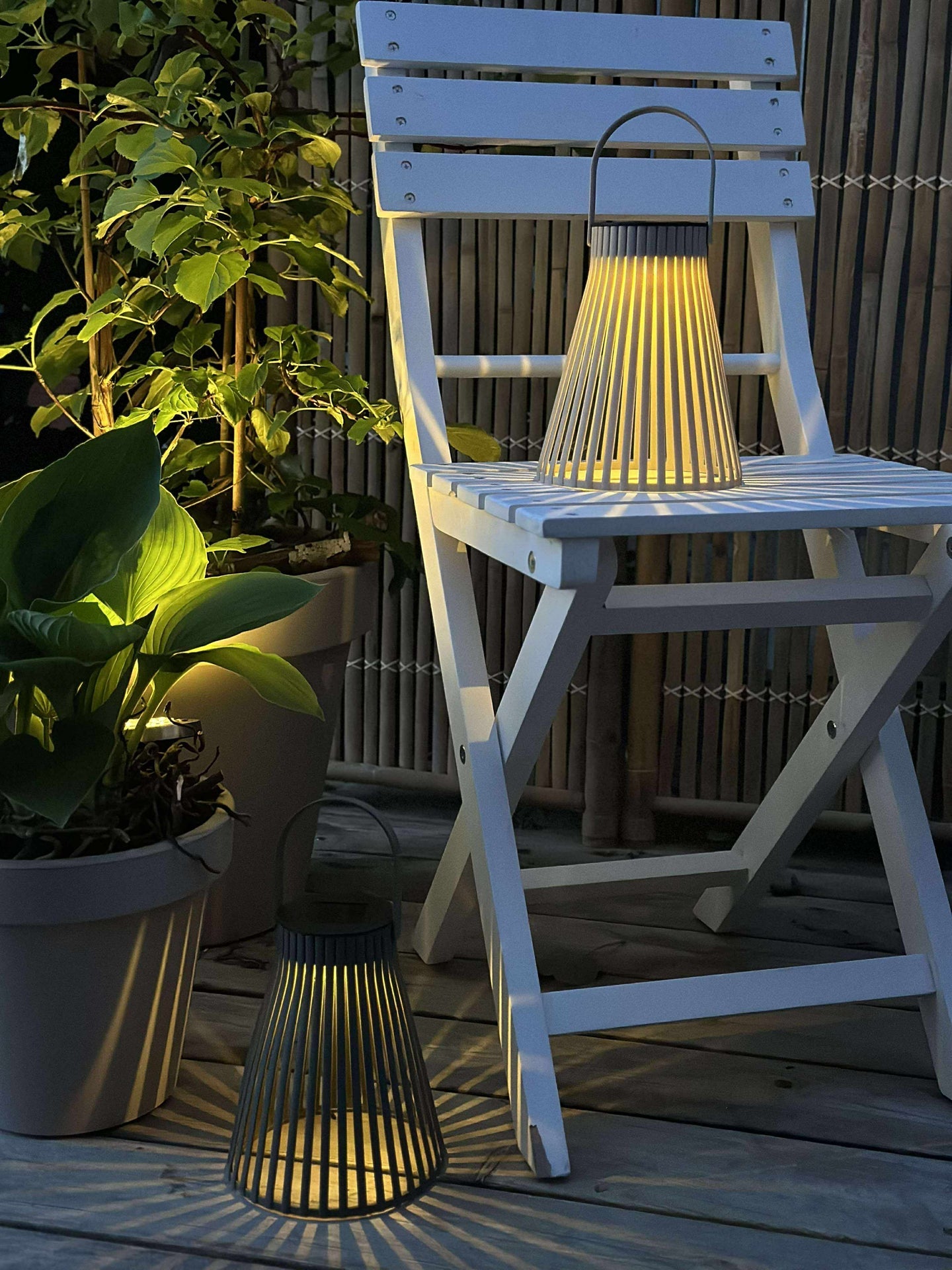 Solcellslykta 18 cm - Flera färgalternativ