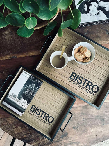 Brickset i trä - Set om 2 st.