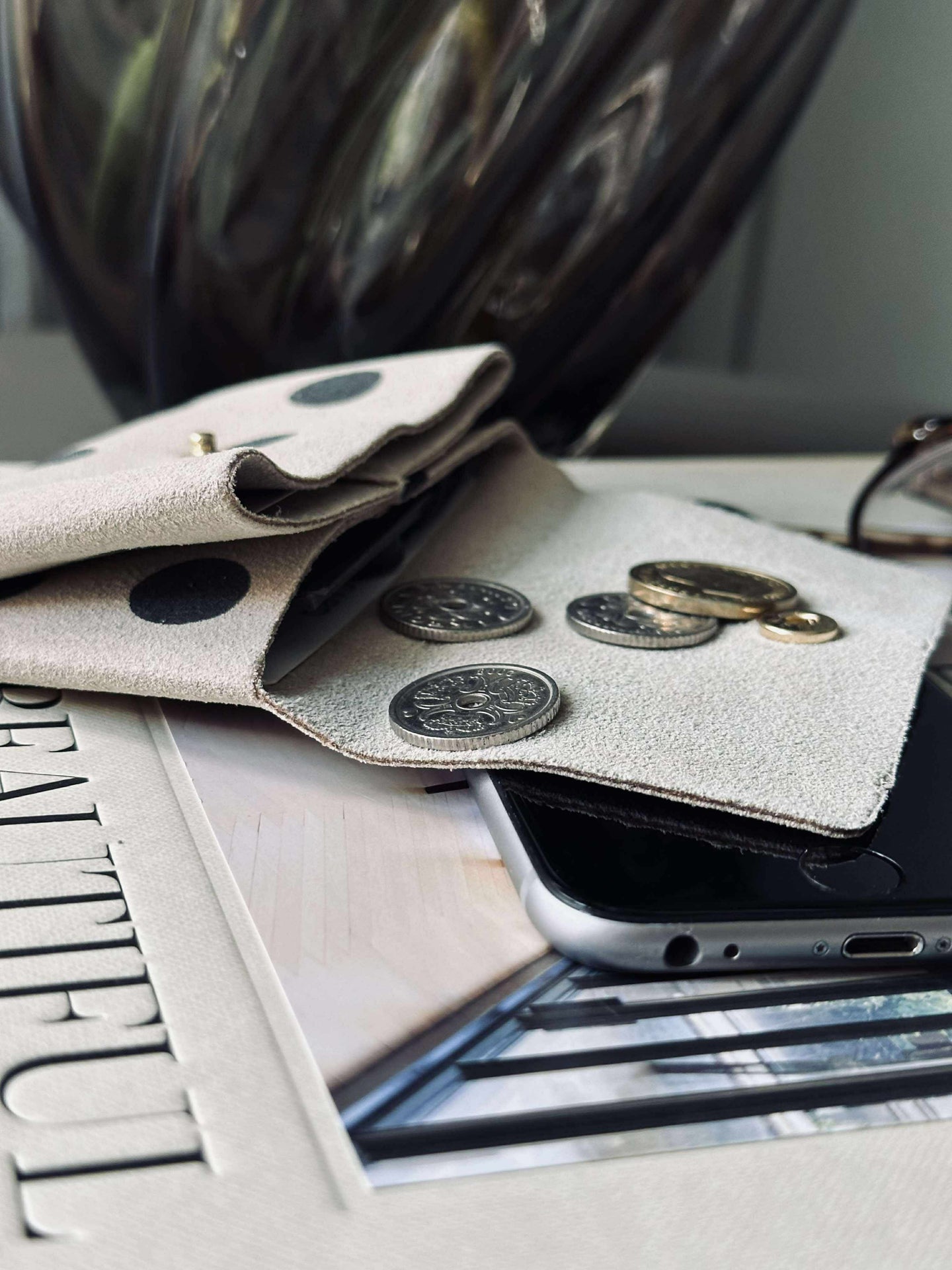 Plånbok Svarta prickar