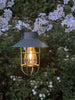 Solar lampa med upphängning - Grön / guld