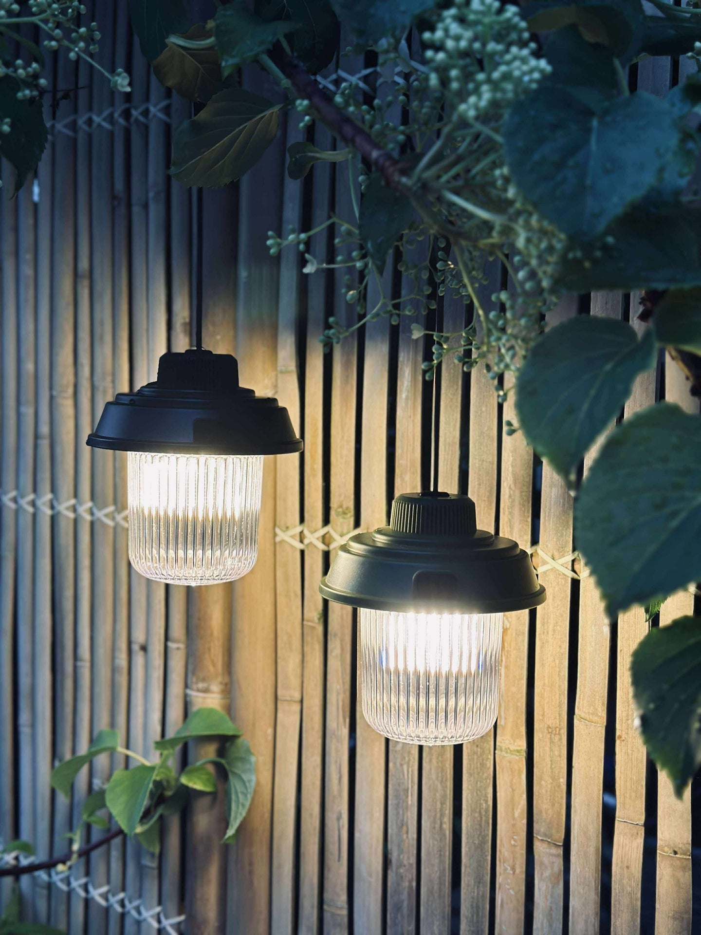 Campinglampa med sladd - Color mix