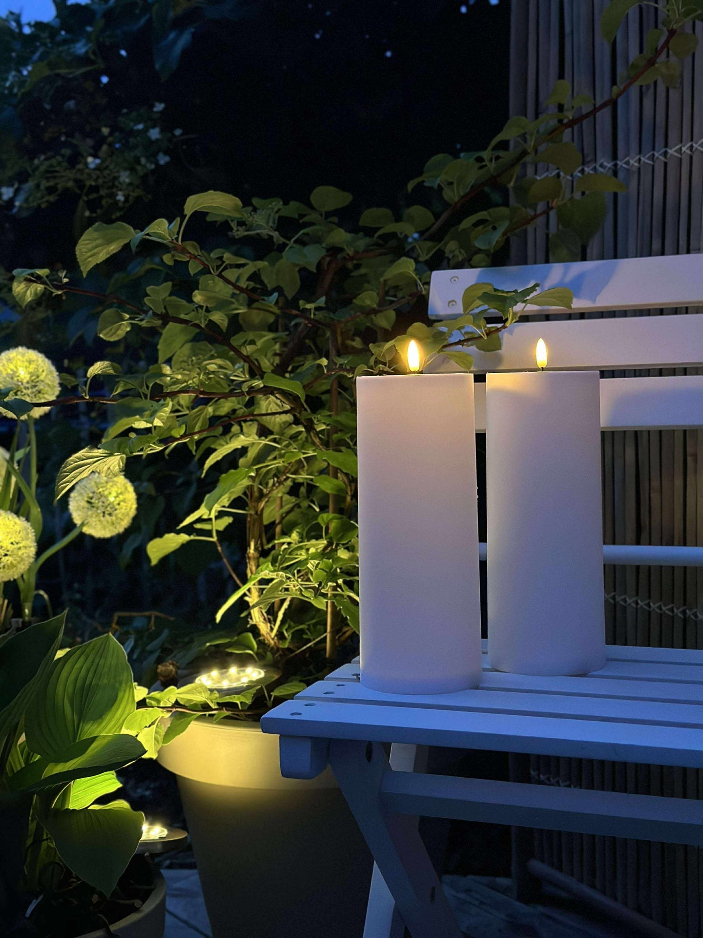 LED Utomhus XL Blockljus 30cm