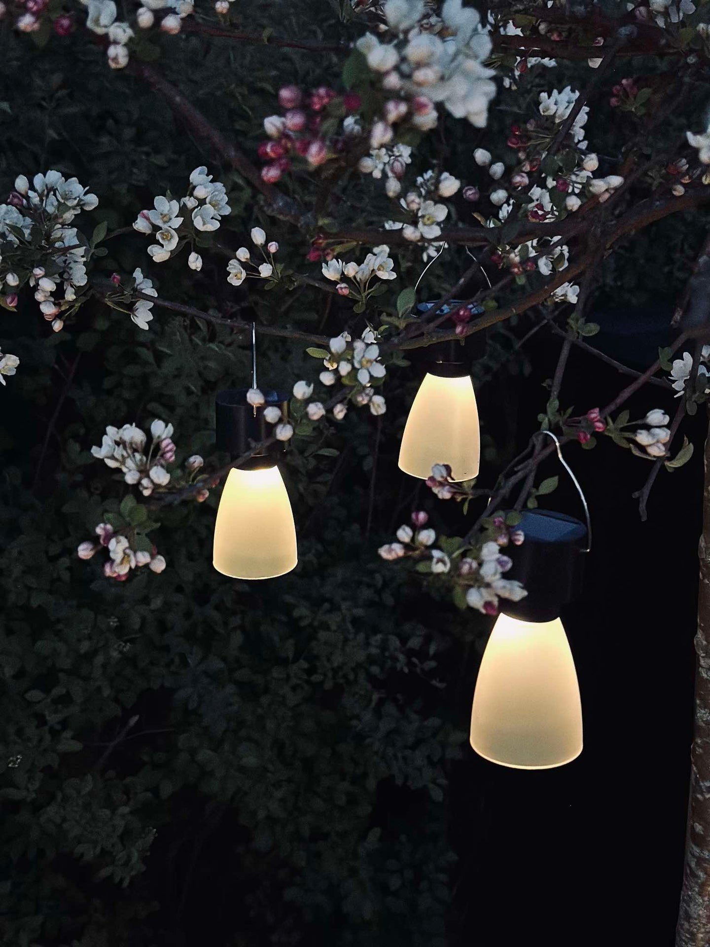 Mini-lampa med solceller