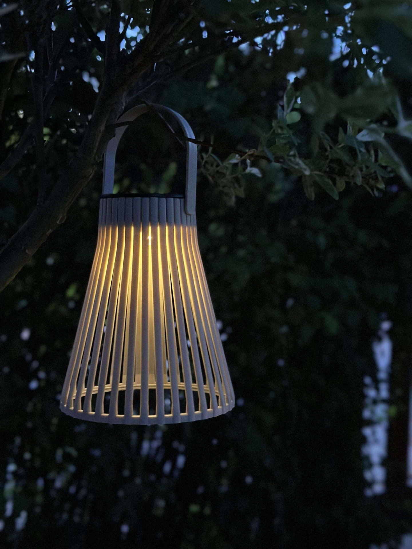 Lykta med solceller 14 cm - Flera färgalternativ