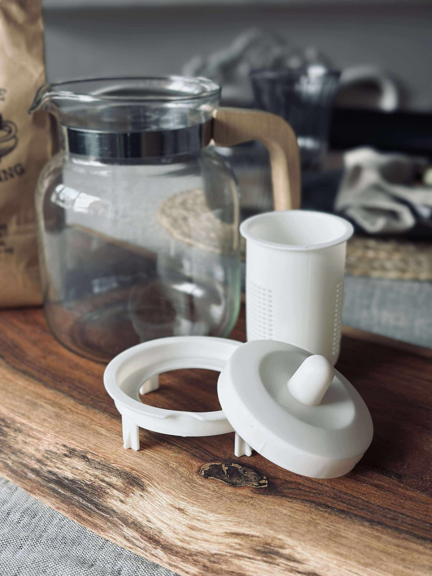 Glastekanna - 1500 ml