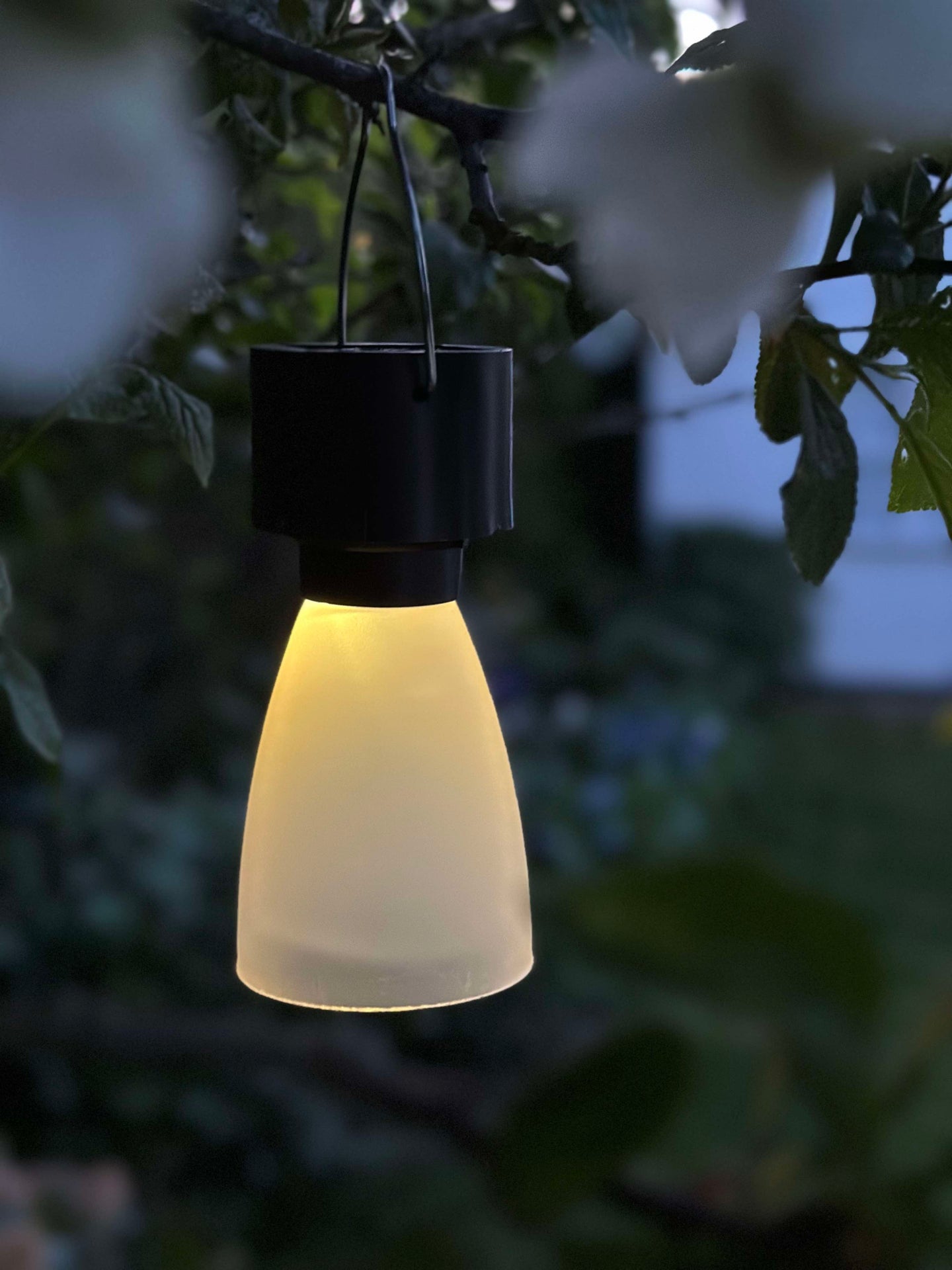 Mini-lampa med solceller