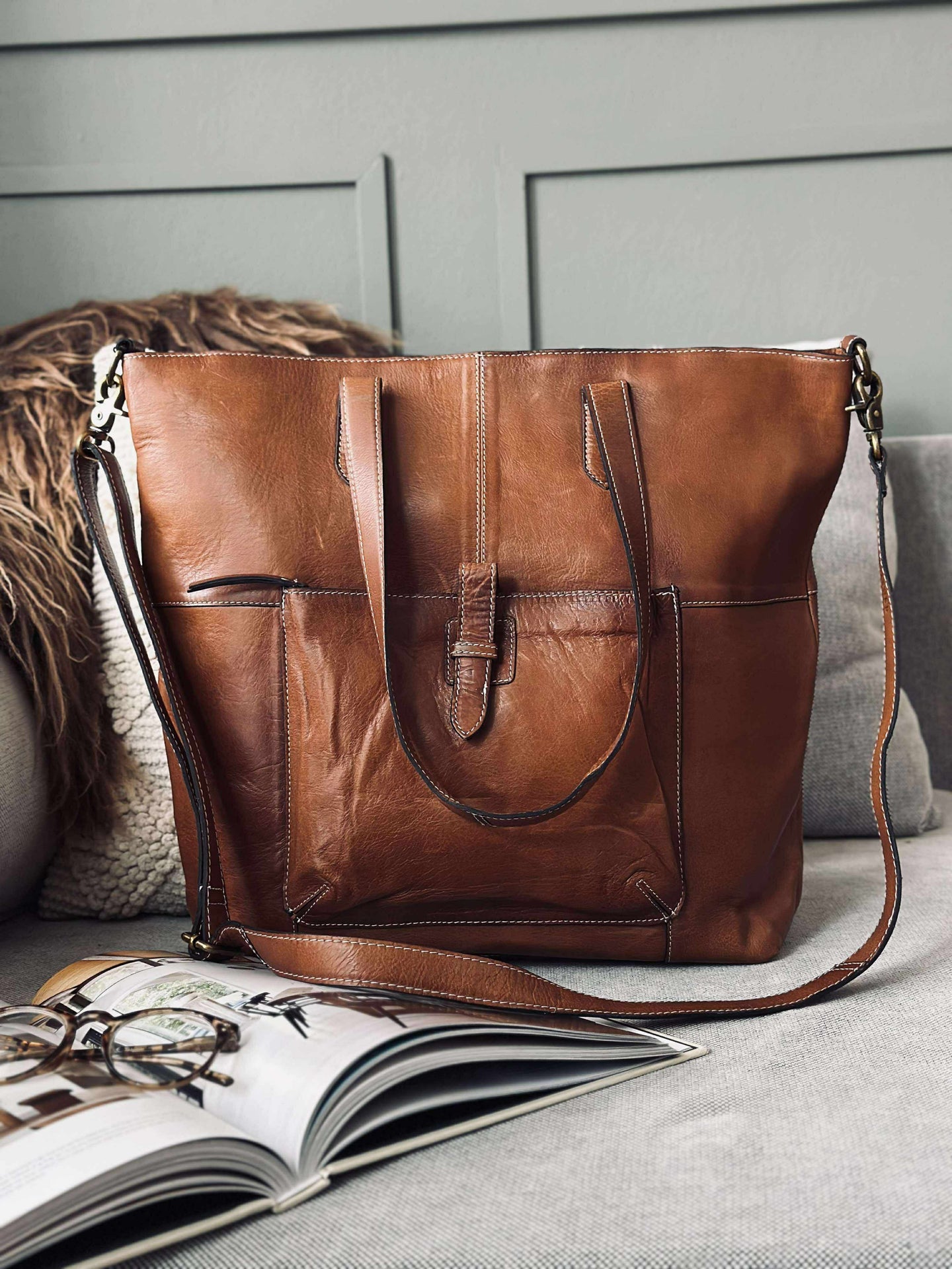 Väska Layla Valnöt