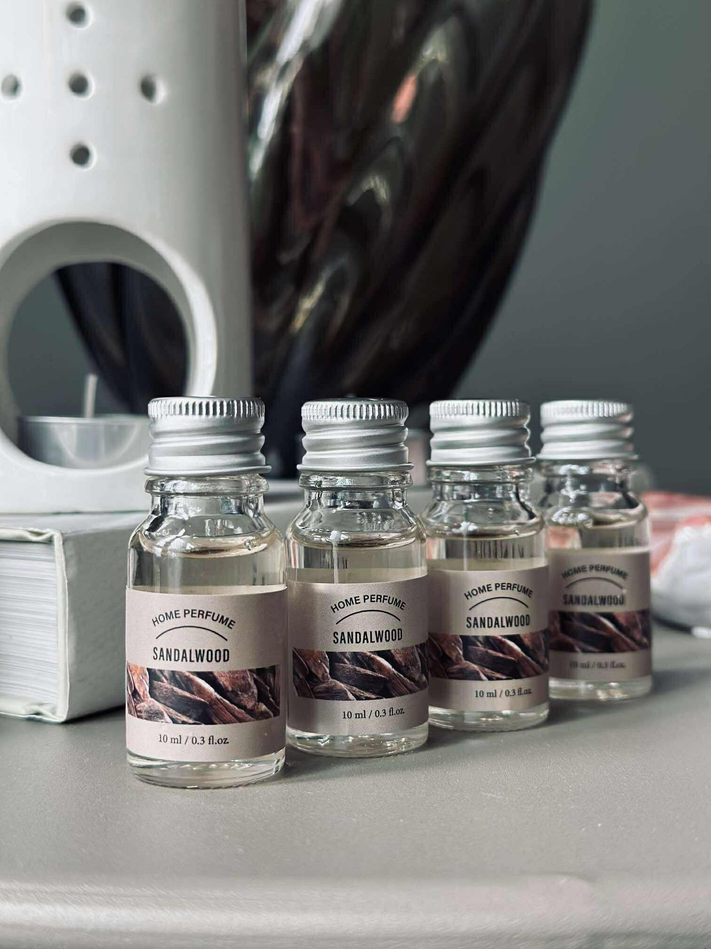 Aromaset - 8 delar Sandelträ