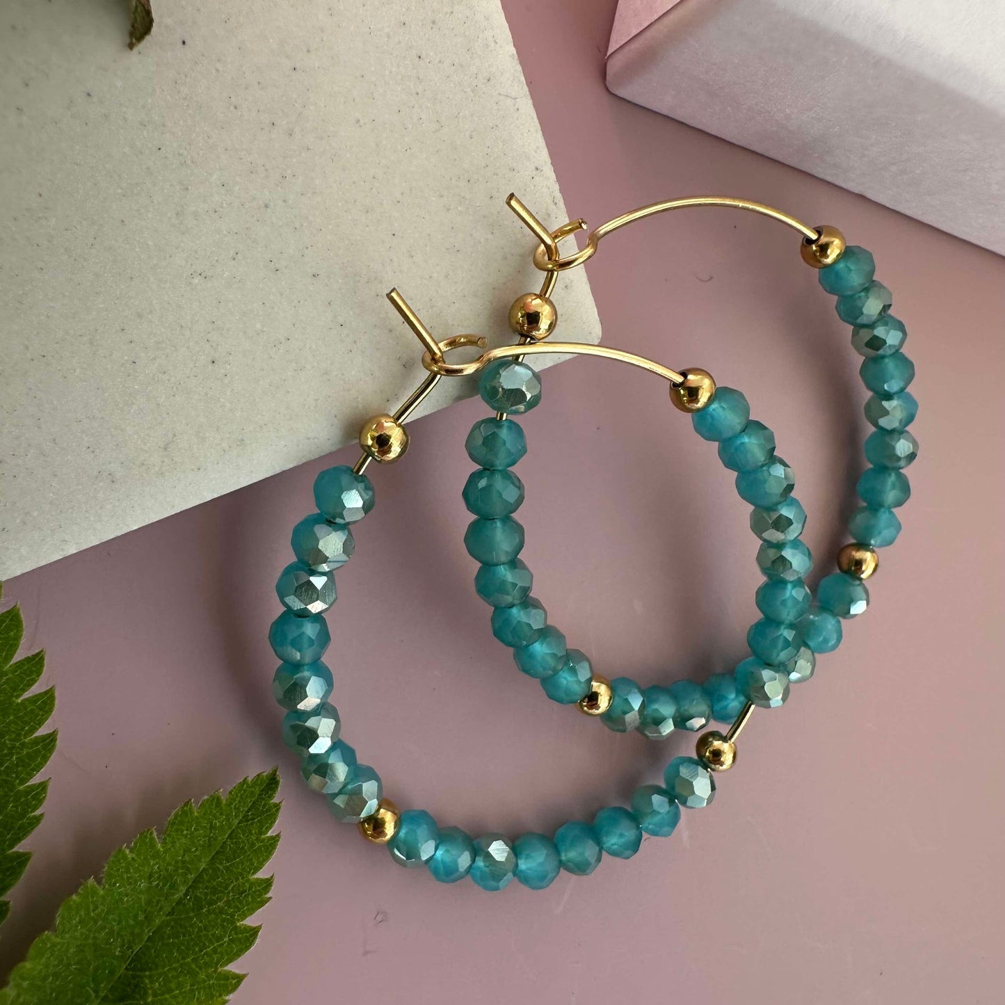 Örhängen Merle – Blå