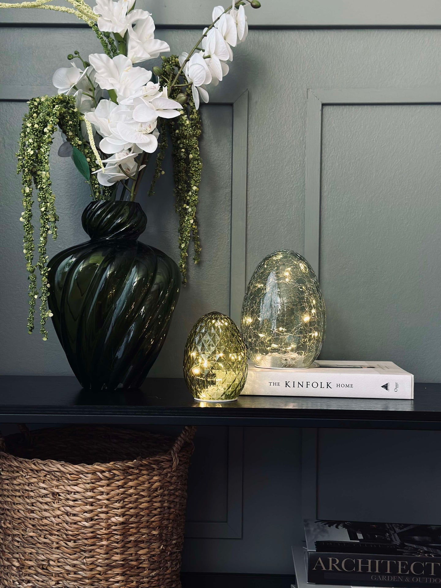 Lampa kula - Green diamond