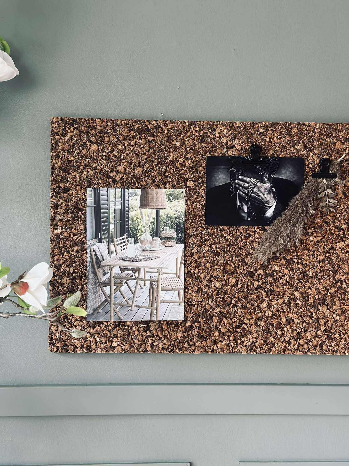 Korkplatta - Rustik anslagstavla 2 cm