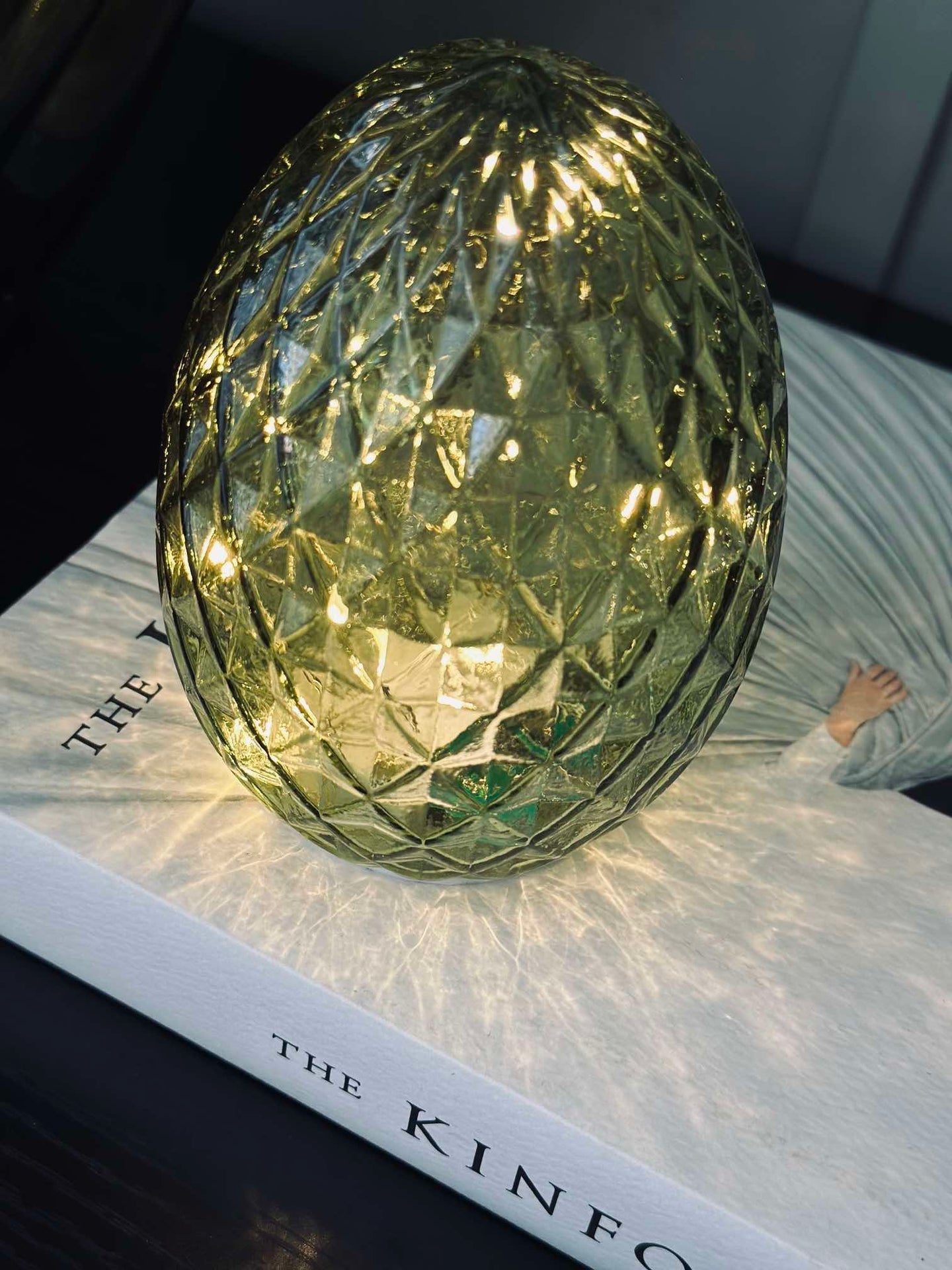 Lampa kula - Green diamond