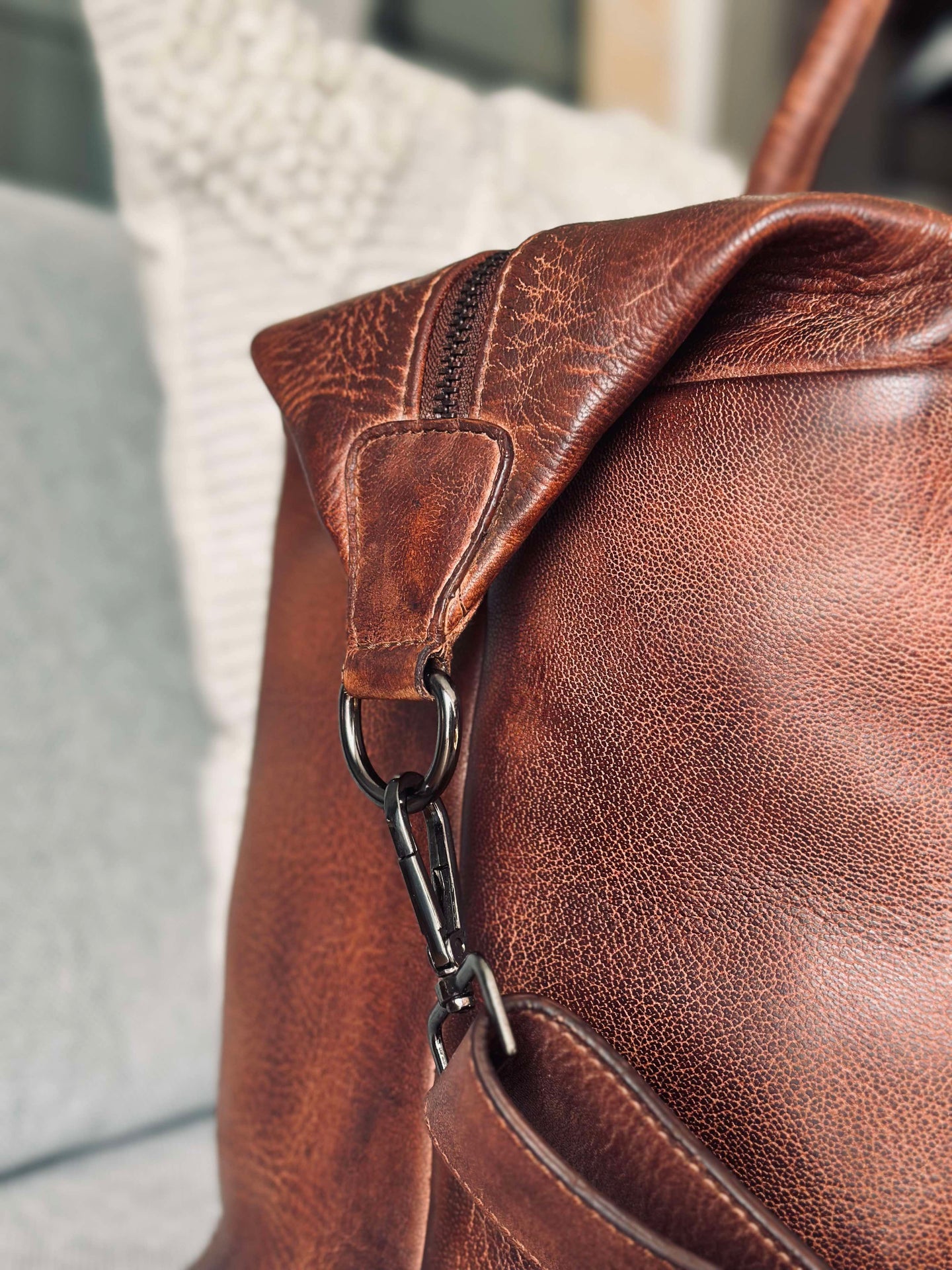 Weekendväska DEXTER Cognac