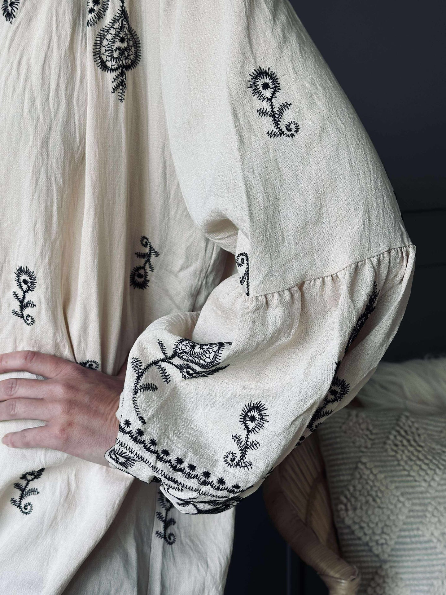 Klänning Embroidery boheme
