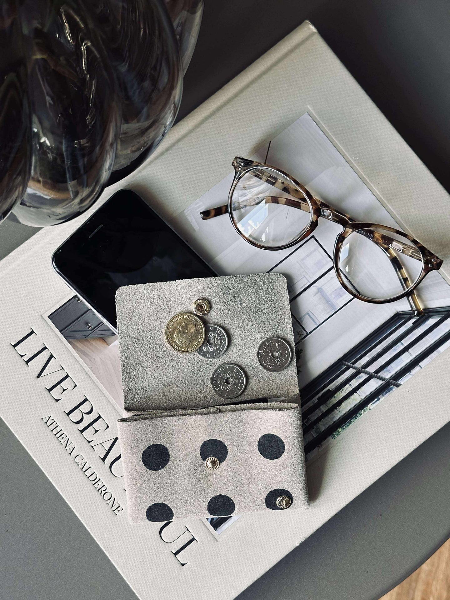 Plånbok Svarta prickar