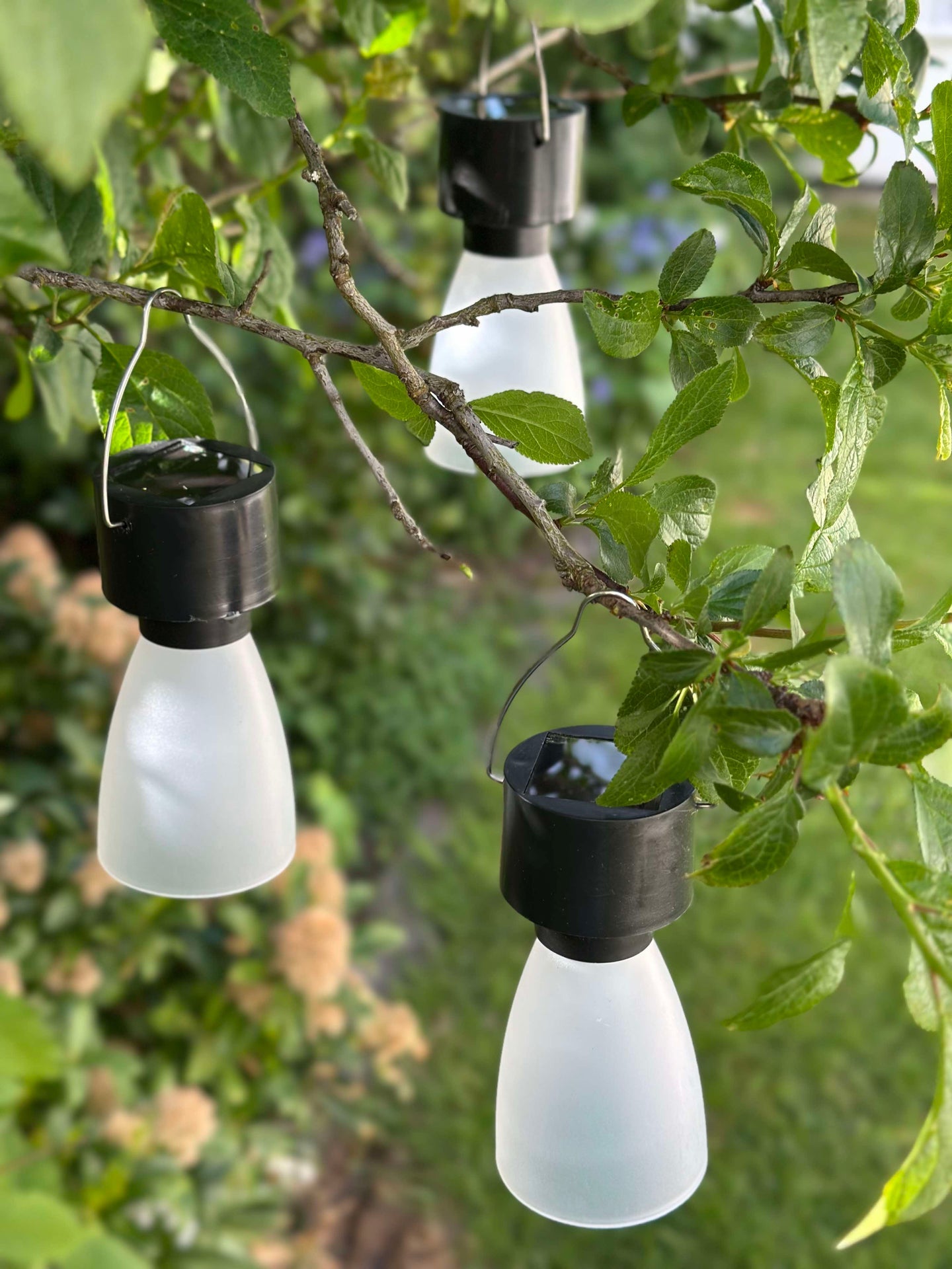 Mini-lampa med solceller
