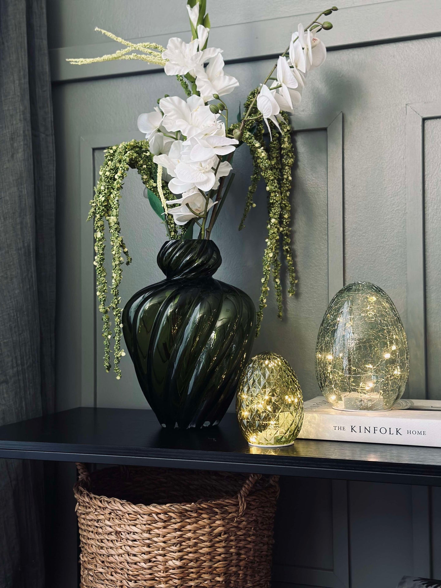 Lampa kula - Green diamond