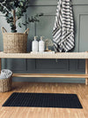 Badmatta HALKFRI 69x39 - Svart