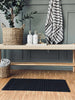 Badmatta HALKFRI 69x39 - Svart