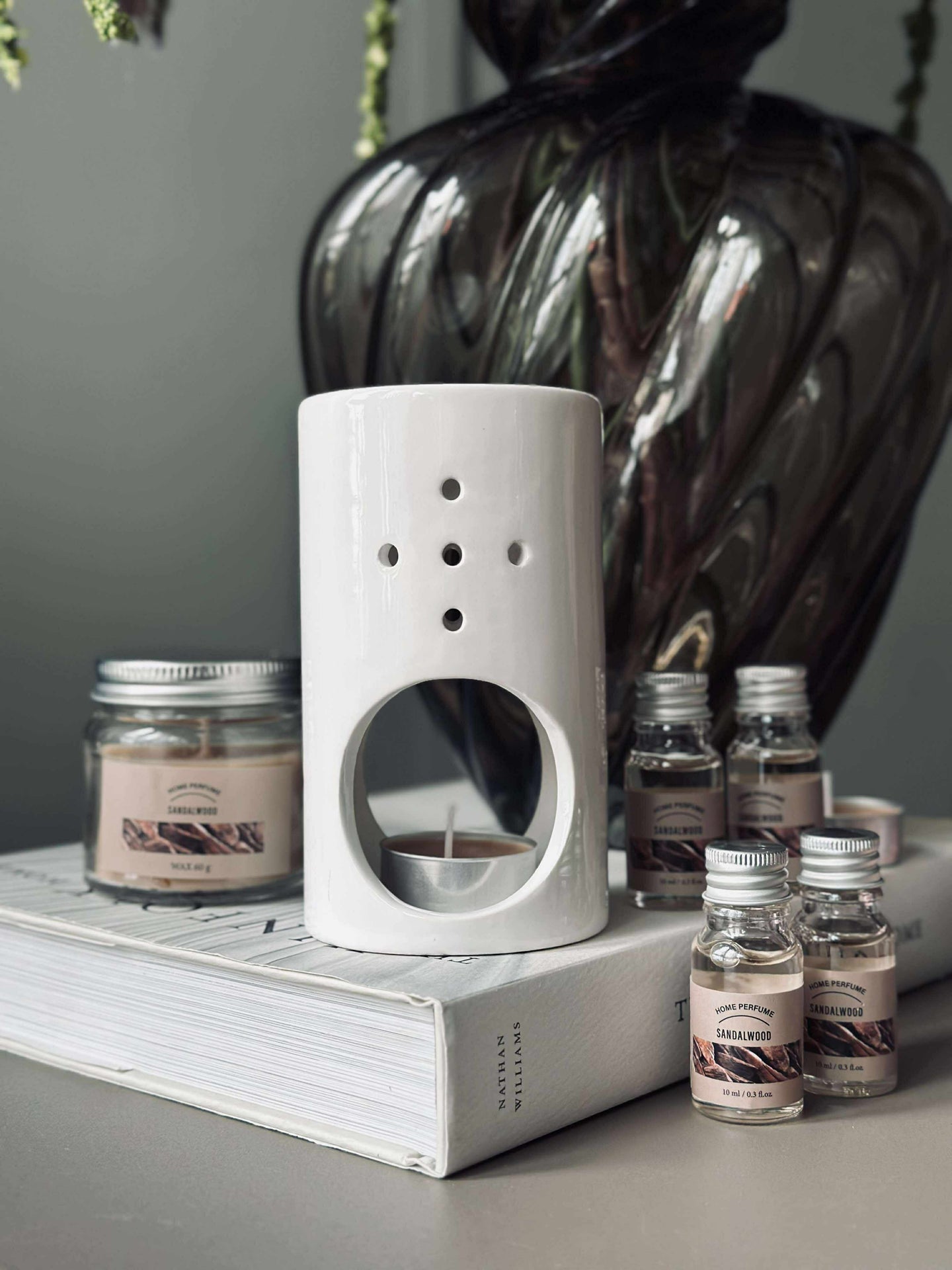 Aromaset - 8 delar Sandelträ