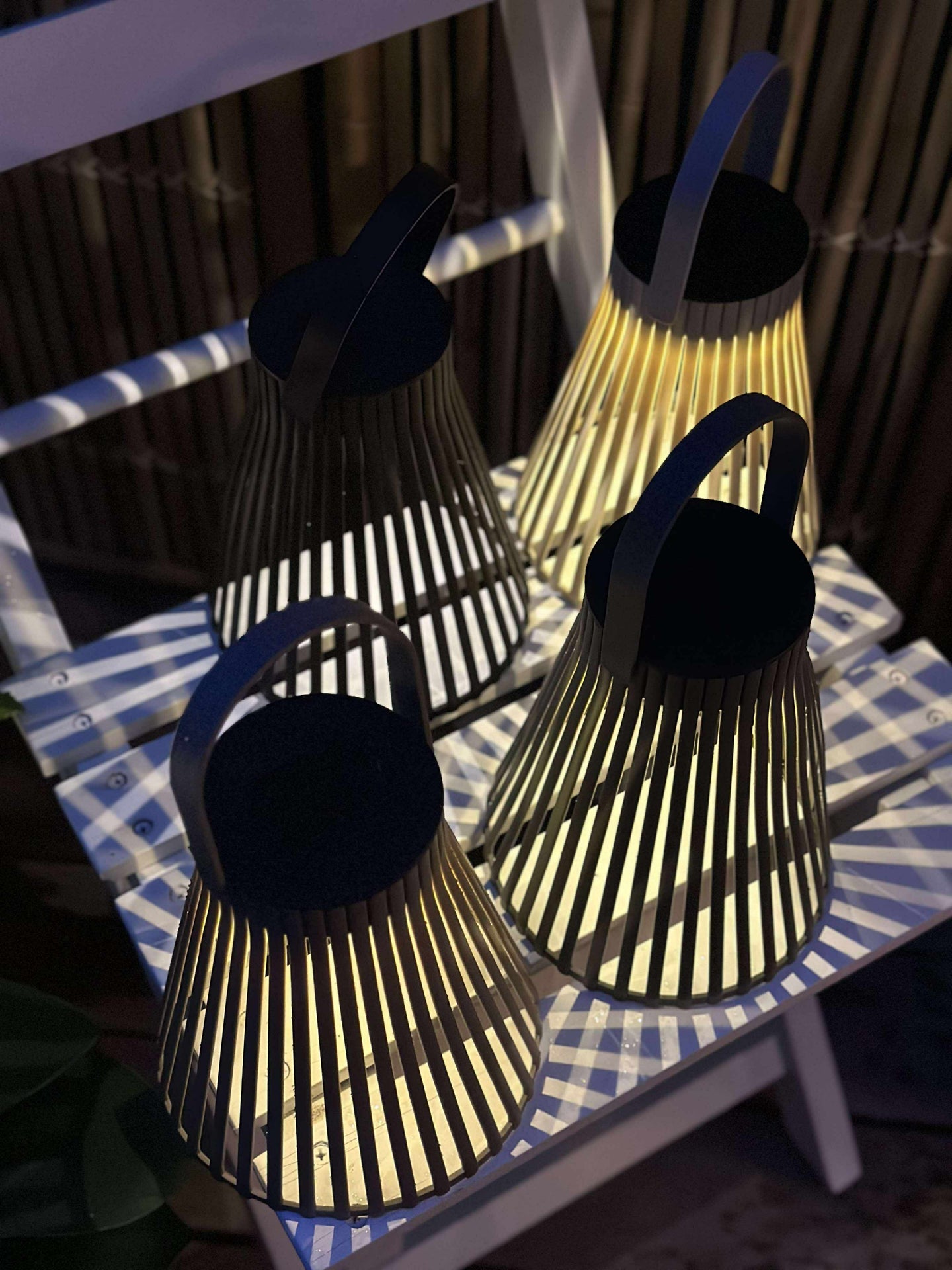 Solcellslykta 18 cm - Flera färgalternativ