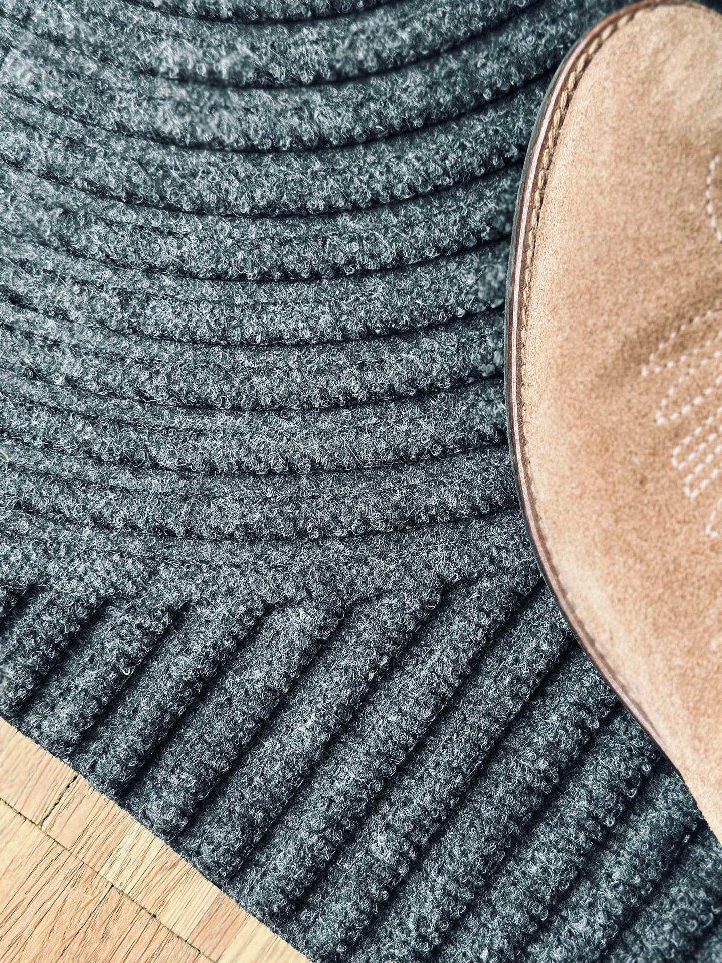 Dörrmatta Grafisk design - Gummi / kol