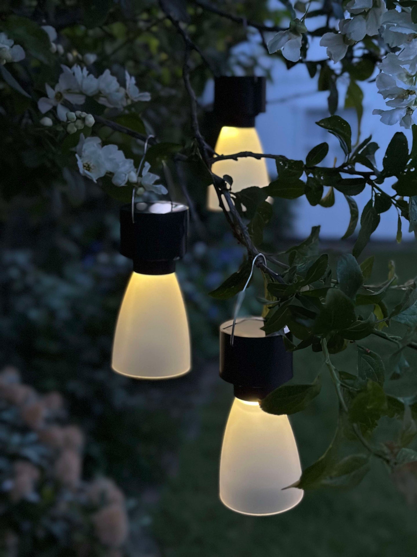 Mini-lampa med solceller