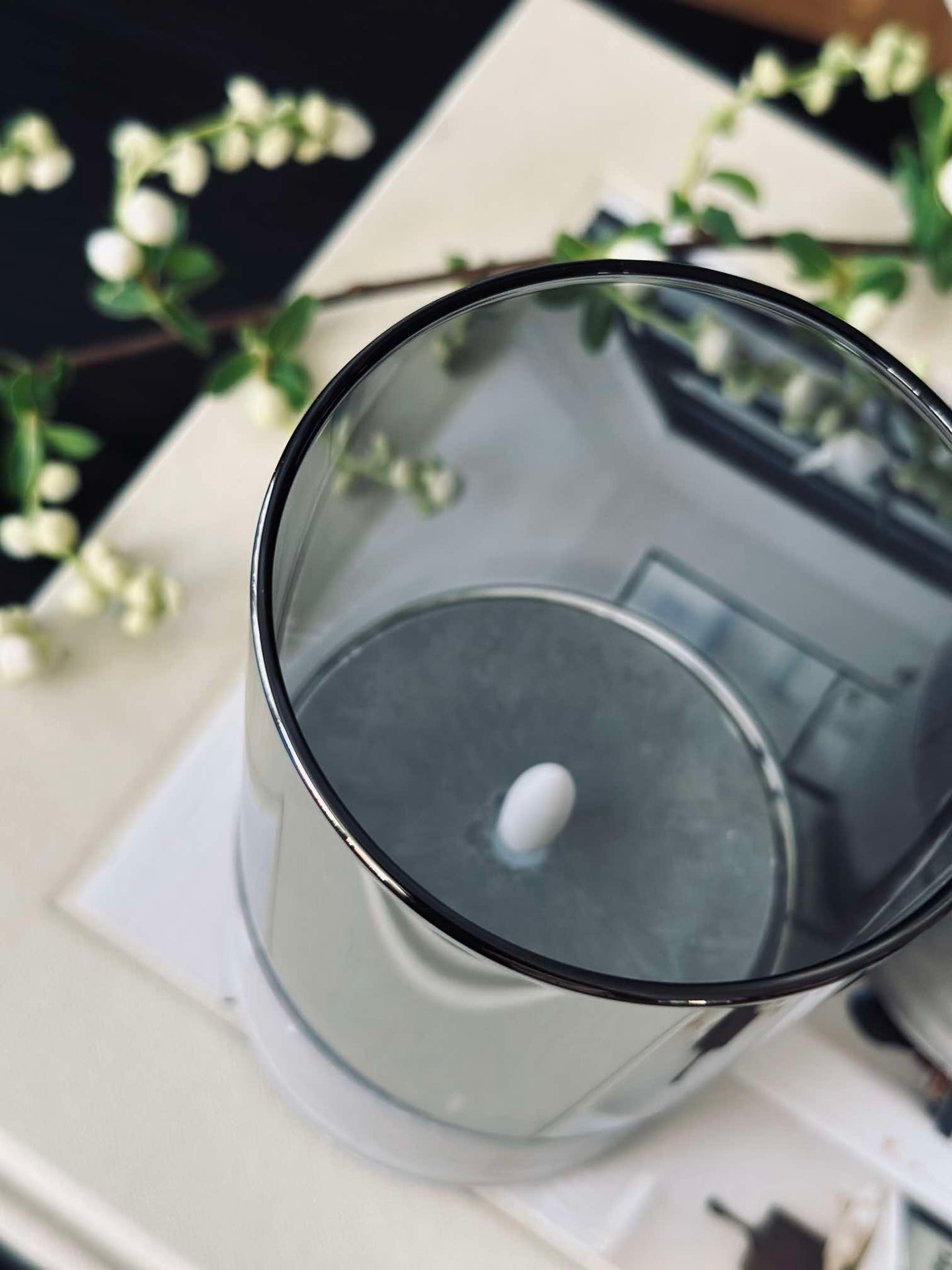 LED GREY Cylinder Set med 3 st - Godkänd för inne och ute