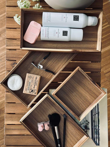 Organisatör Akaciaträ 15x15