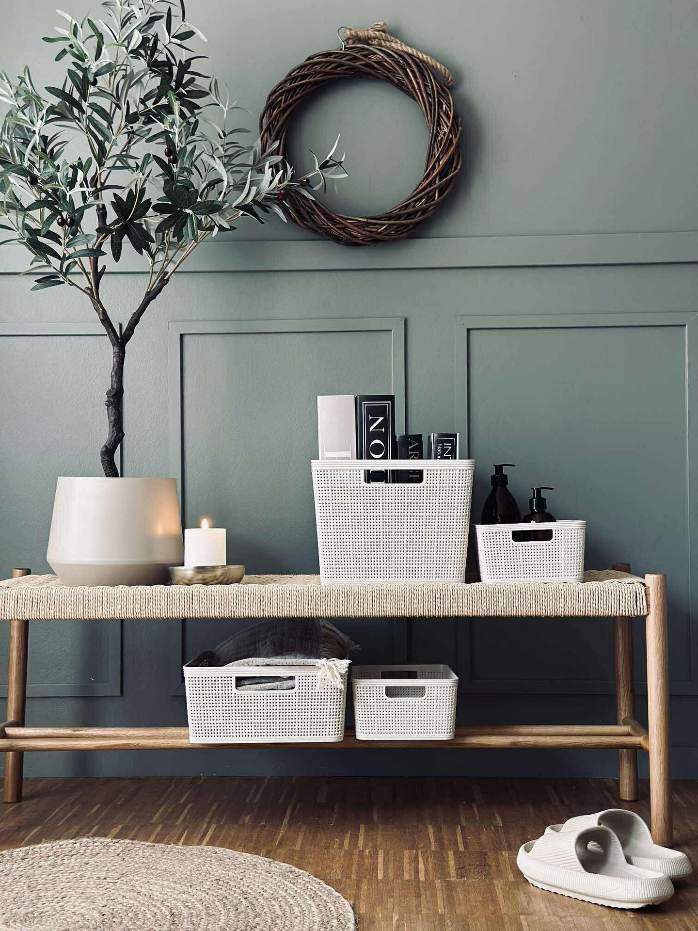 Förvaringskorg Freja Small - 2 st.