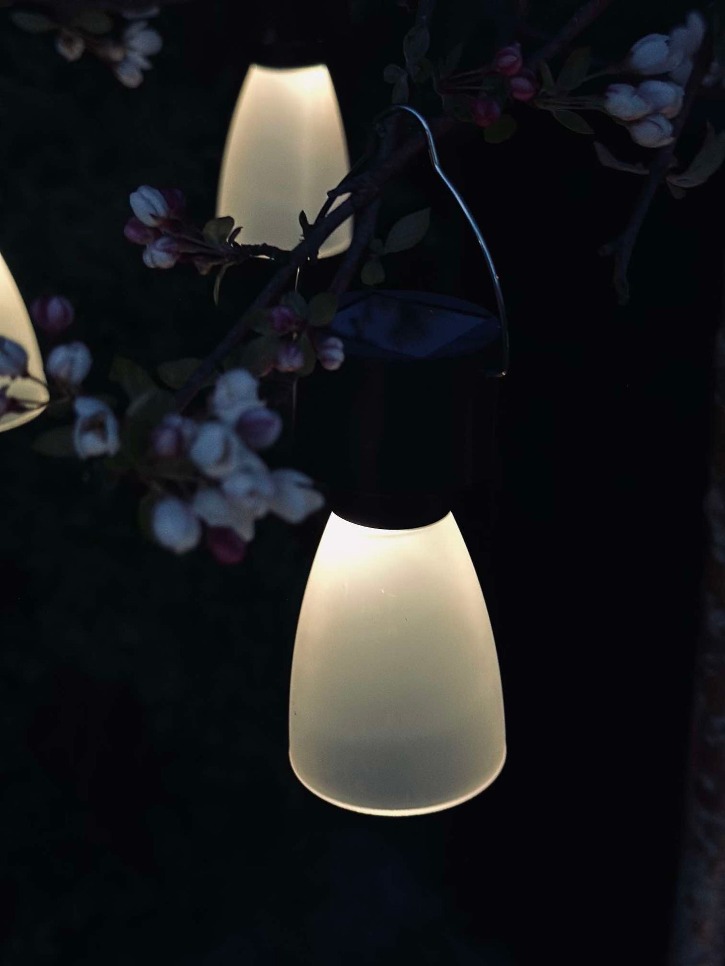 Mini-lampa med solceller