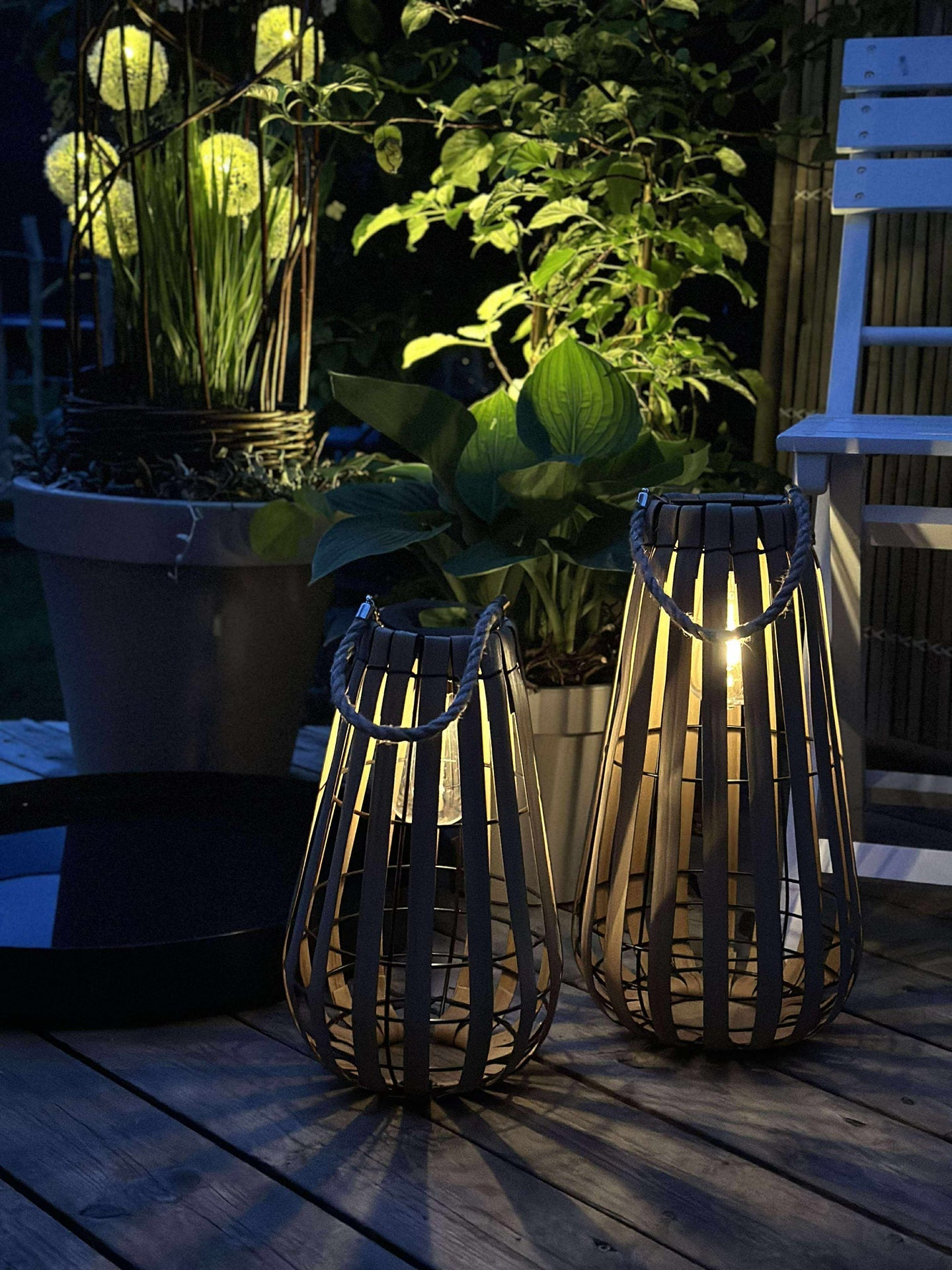 Lyktan Elisa Solar - Small Natur