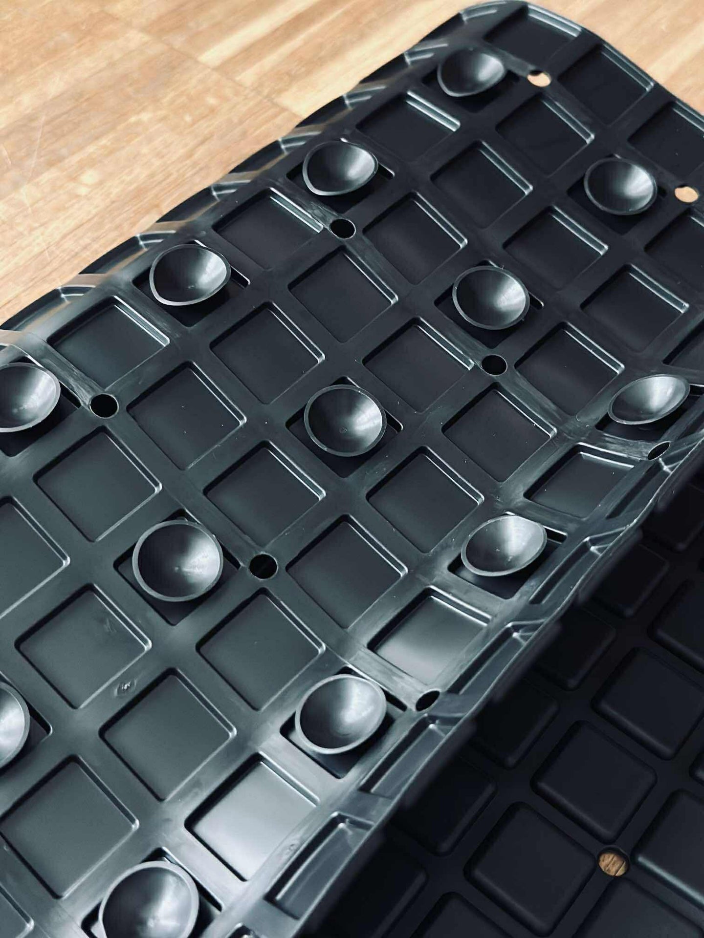 Halkfri badrumsmatta 69x39 - Svart