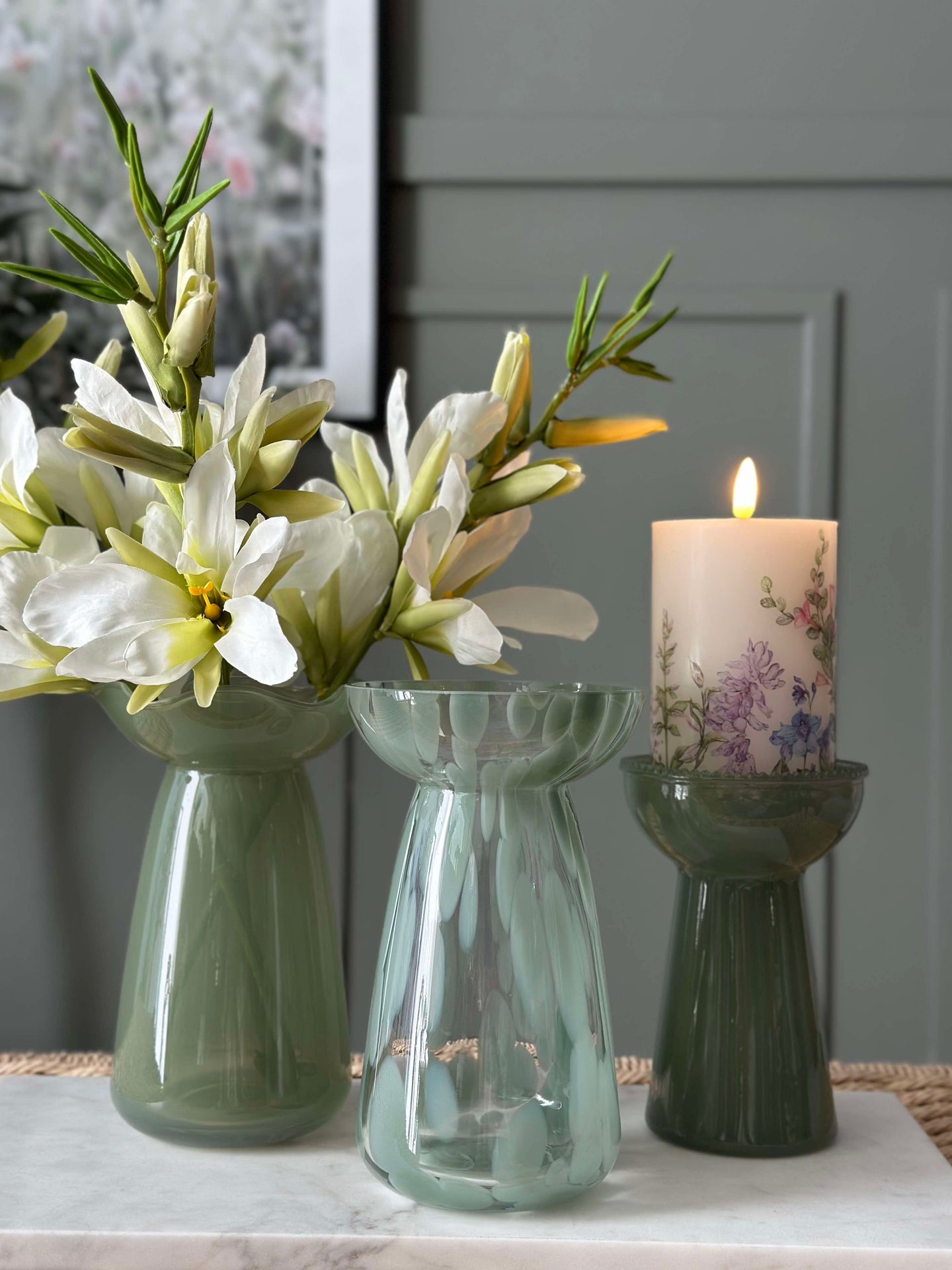 Hyacintvas Lara - Grön