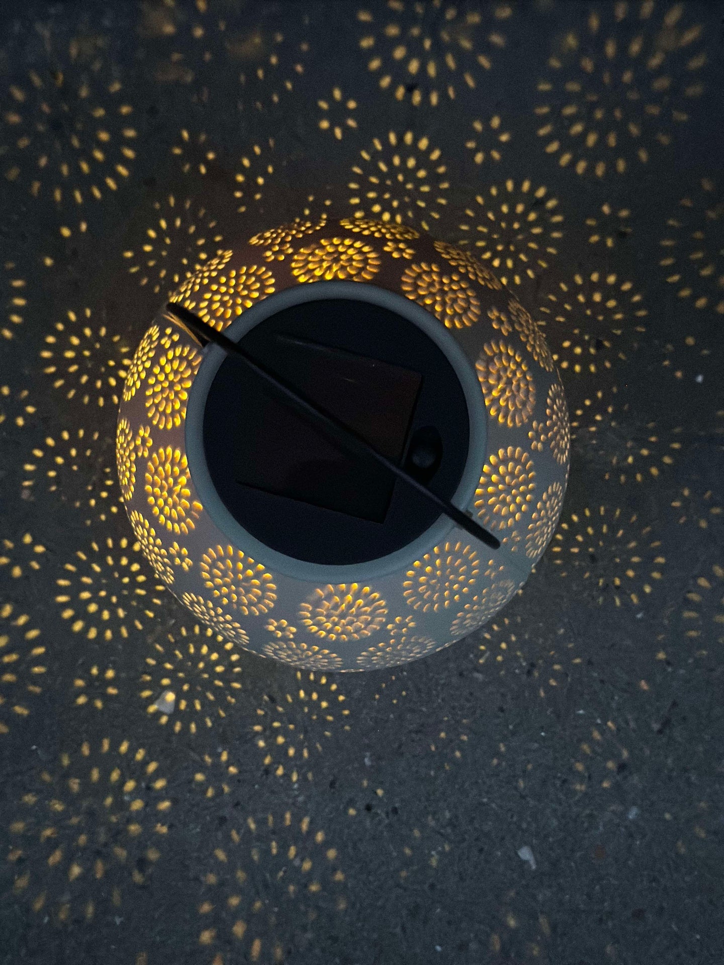 Lykta med Upphängning FIONA - Beige